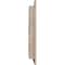 Ekena Millwork Quarter Round Top Right Functional, Pine Gable Vent w/ 1" x 4" Flat Trim Frame, 08"W x 28"H GVWQR08X2801SFUPI - alternate 3